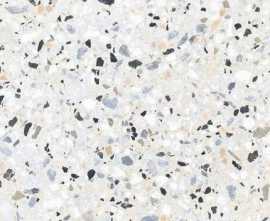 Керамогранит Alma Ceramica Terrazzo Белый 8.5мм лаппатированый 07L 57x57