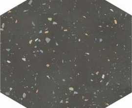 Керамогранит DNA Tiles Terrazzo Graphite colours