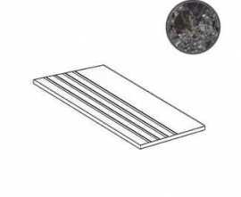 Ступень Kerranova Terrazzo Светло-серая 60x29 Матовый st01 9мм