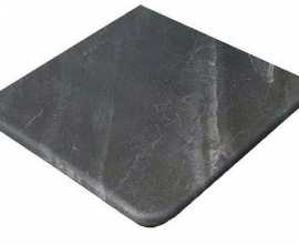 Ступень Gres de Aragon Tibet Угловая Anti-Slip Antracita 33x33 Rect.