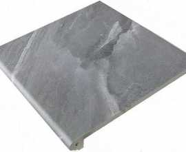 Ступень Gres de Aragon Tibet Фронтальная Gris Anti-Slip 30x33
