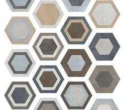 Керамогранит ITT Ceramic Tripoli Hexa Mix 24 вариаций
