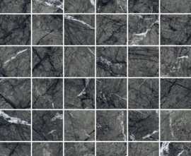 Мозаика Coliseumgres Uffizi Black Mosaico 30x30