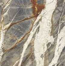 Керамогранит Ariostea Ultra Marmi Blue Tempest Block A Luc Shiny 150x300