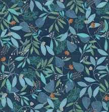 Керамогранит Dado Ceramica Wallpapers Blue Forest 60x120 Rett (Тон R054dd)_D303960