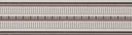 Бордюр настенный Tubadzin Abisso L- Grey 74,8x7,2
