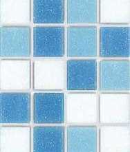 Мозаика Alzare Aquapool WHITE SKY