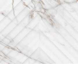 Плитка настенная Eletto Ceramica Calacatta Grey R Struttura Linea ректификат