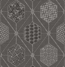 Декор настенный Azori Devore Gris Geometria