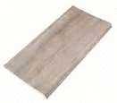 Декор напольный Serapool Natural Series Teak Taupe Фарфоровый поручень плоский