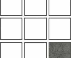 Мозаика Serapool Natural Series Antique Grey 10x10