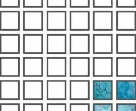 Мозаика Serapool Natural Series Blue Bead 5x5