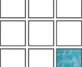 Мозаика Serapool Natural Series Blue Bead 10x10