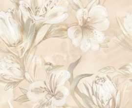 Панно настенное Azori Opale Beige Flower Компл. из 2х шт.