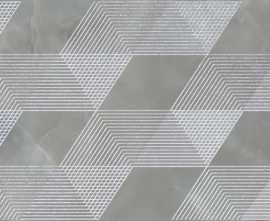 Декор настенный Azori Opale Grey Geometria