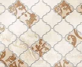 Декор настенный Eurotile Yakutsk Beige A