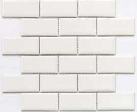 Мозаика Bonaparte Керамогранитная мозаика Brick White