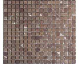 Мозаика Alzare Мозаика из мрамора AM-27П TTea Rose 15x15