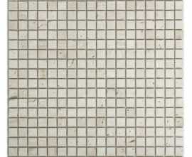 Мозаика Alzare Мозаика из мрамора AM-11П Travertine 15x15