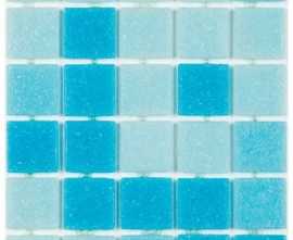 Мозаика Alzare Смеси 20x20 Ice Blue