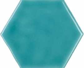 Плитка настенная Amadis Art Deco Glossy on Mesh Aqua Marine