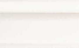 Бордюр настенный DUNE Atelier Listel White Matt 5x15