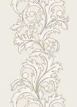 Плитка настенная Ege Seramik Bloom Ivory Kimono Medalion 20x50