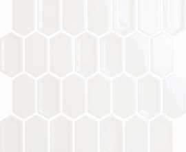 Мозаика Caramelle Mosaic Candylike Crayon White glos 38x76x8