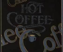 Декор настенный Monopole Coffe time Coffee Gold