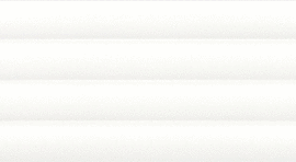 Плитка настенная Equipe Costa Nova Onda White Glossy