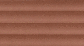 Плитка настенная Equipe Costa Nova Onda Terra Glossy