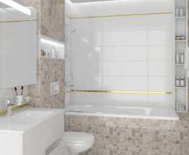 Плитка для ванной Laparet Crema