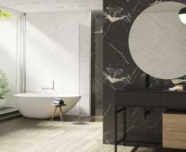 Плитка для ванной InterCerama Dark Marble