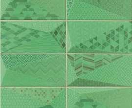 Плитка настенная Mainzu Diamond Emerald Fancy 7 видов рисунка