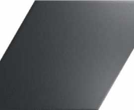 Плитка настенная Zyx Evoke Rombo Area Black Matt