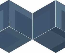 Керамогранит Wow Flow Diamond Decor Blue