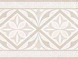 Бордюр настенный Global Tile Gestia Cen. Бежевый