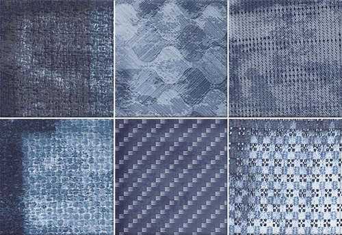 Плитка настенная Vives Hanami Haiku Indigo