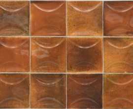 Плитка настенная Equipe Hanoi Arco Burnt Red 10x10