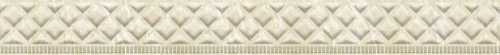 Бордюр настенный Eurotile Imany Бежевый узкий 270x35