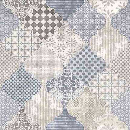 Керамогранит Cersanit Majolica blue Голубой 42