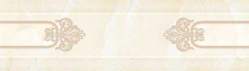 Бордюр настенный Eurotile Marbelia 25х70 Cen. Light 607