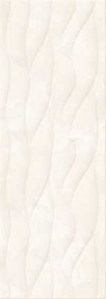 Плитка настенная Eurotile Marbelia 30х90 Light Рельеф волна 295х895