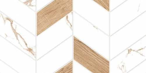 Плитка настенная Global Tile Marmaris Белая геометрия