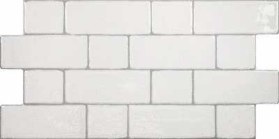 Плитка настенная Absolut Keramika Metropolitan White 30x55