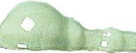 Декор настенный Adex Modernista Ang. Moldura Italiana PB N3 C/C Verde Claro