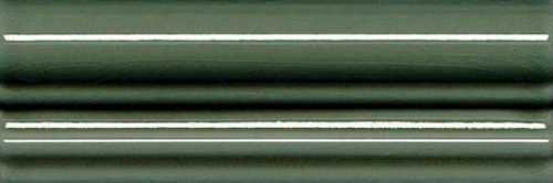 Бордюр настенный Adex Modernista Moldura Italiana Pb C/C Verde Oscuro