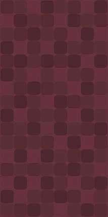 Декор настенный Creto Mono Вставка Quadra wine 30х60