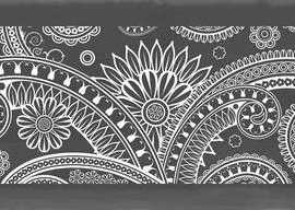 Декор настенный Absolut Keramika Monocolor 75х150 Biselado Decor Silver