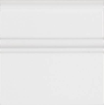 Плинтус Adex Neri Rodapie Clasico Blanco Z 15x15